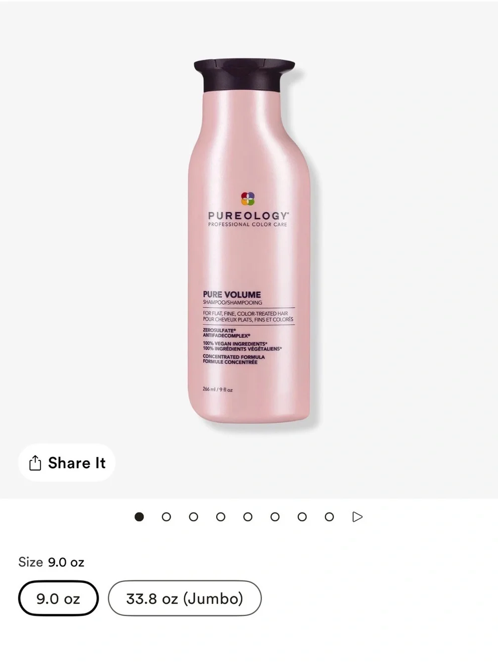 Pureology pure volume